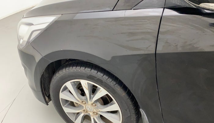 2017 Hyundai Verna 1.6 VTVT SX, Petrol, Manual, 47,619 km, Left fender - Minor scratches