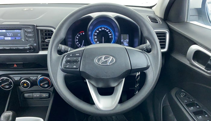 2022 Hyundai VENUE S MT 1.2 KAPPA, Petrol, Manual, 7,630 km, Steering Wheel Close Up