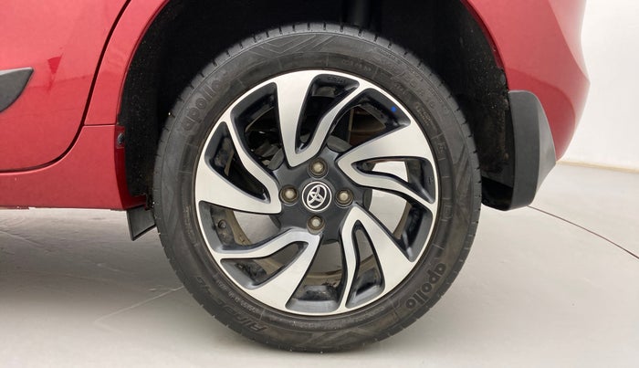 2021 Toyota Glanza G, Petrol, Manual, 27,599 km, Left Rear Wheel