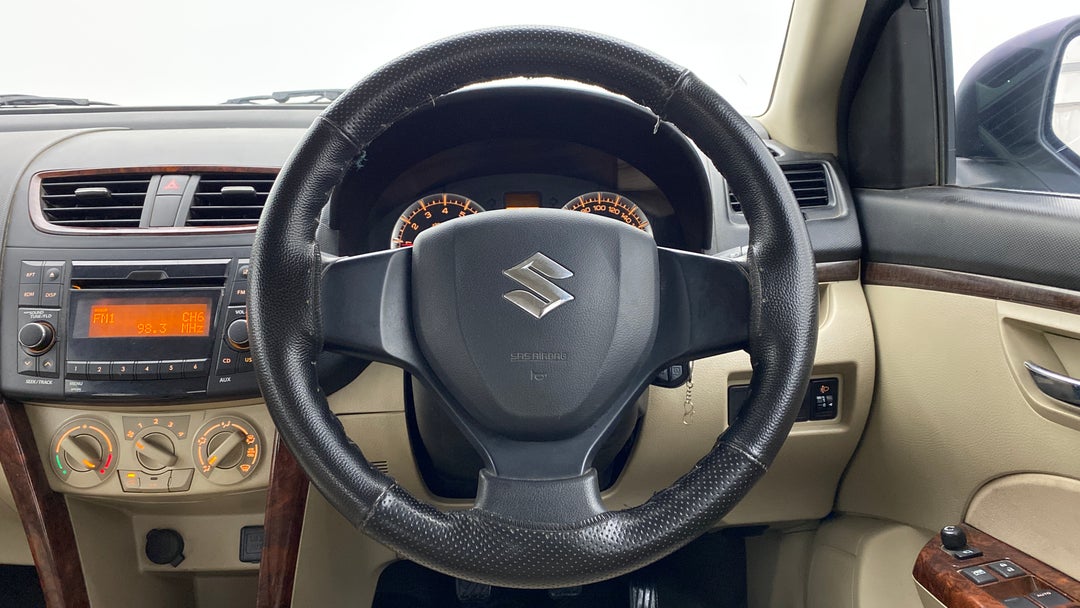 Steering Wheel Close Up