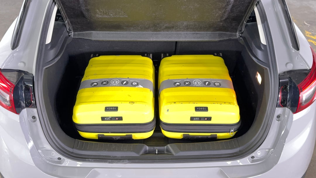 Boot Inside View with Luggage