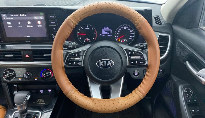 2019 KIA SELTOS HTK PLUS AT 1.5 DIESEL, Diesel, Automatic, 55,081 km, Steering Wheel Close Up