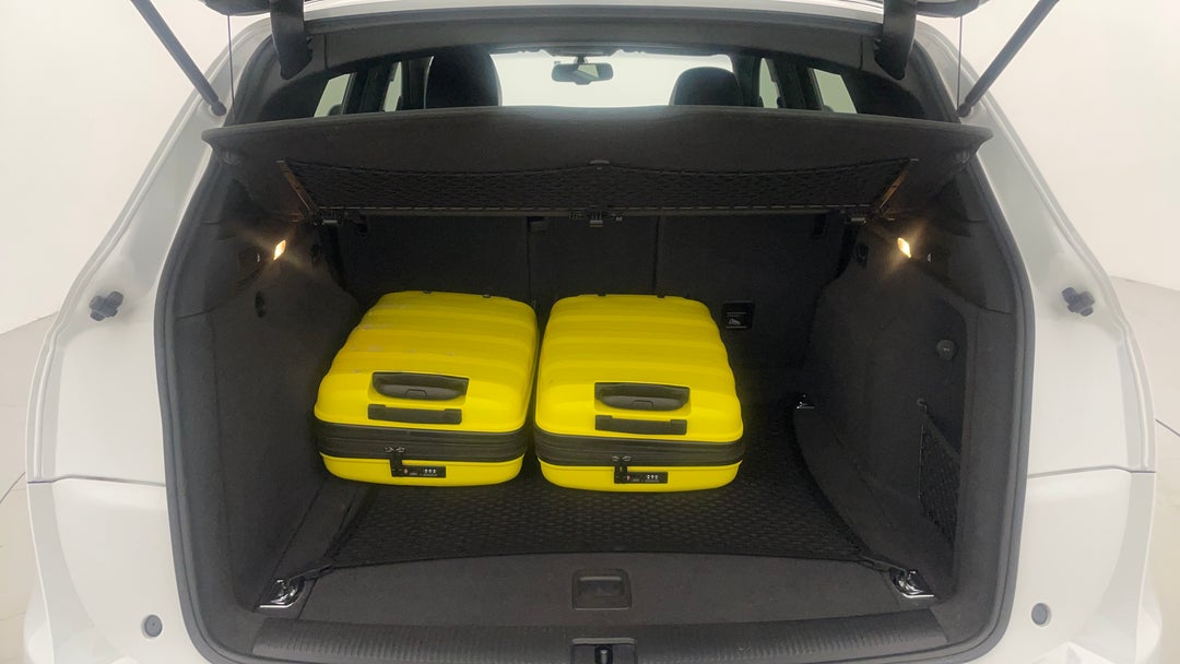 Boot Inside View with Luggage