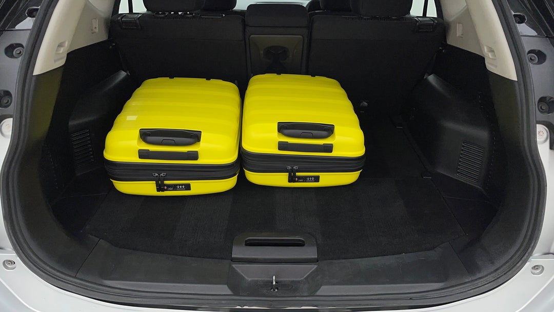 Boot Inside View with Luggage