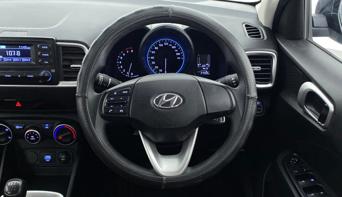 2020 Hyundai VENUE S MT 1.2 KAPPA, Petrol, Manual, 27,313 km, Steering Wheel Close Up