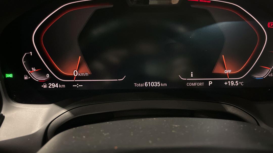 2019 BMW 3 30i M Sport, Automatic, 61035 km, Odometer View