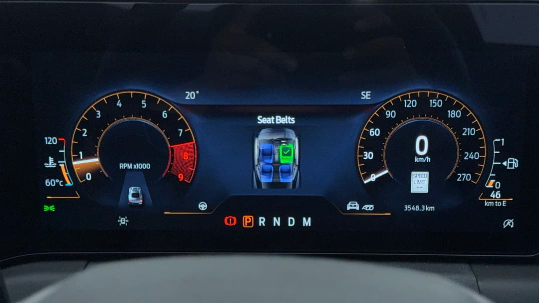 2024 Ford Mustang Gt 5.0 V8, Automatic, 3548 km, Odometer View