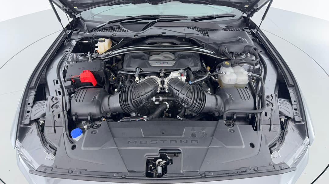 2024 Ford Mustang Gt 5.0 V8, Automatic, 3548 km, Open Bonnet (Engine)