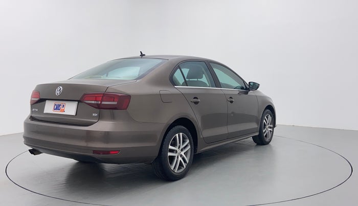 2015 Volkswagen Jetta HIGHLINE TDI AT, Diesel, Automatic, 99,881 km, Right Back Diagonal (45- Degree) View