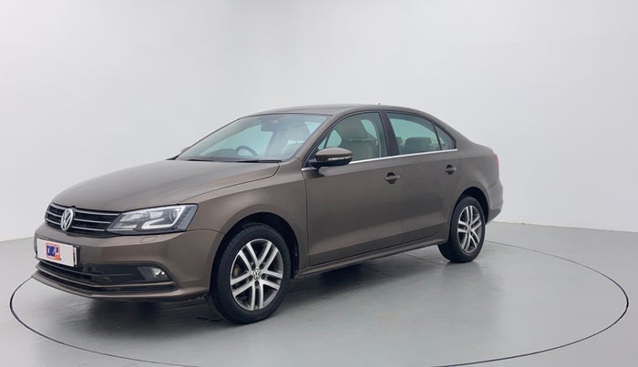2015 Volkswagen Jetta HIGHLINE TDI AT, Diesel, Automatic, 99,881 km, Left Front Diagonal (45- Degree) View