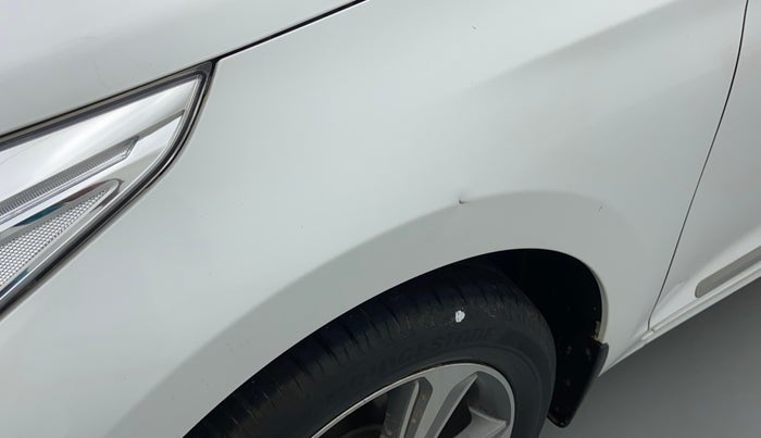 2020 Hyundai Verna 1.6 VTVT SX, Petrol, Manual, 40,516 km, Left fender - Slightly dented