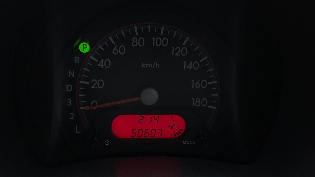2010 Suzuki Alto Glx, Automatic, 50607 km, Odometer View