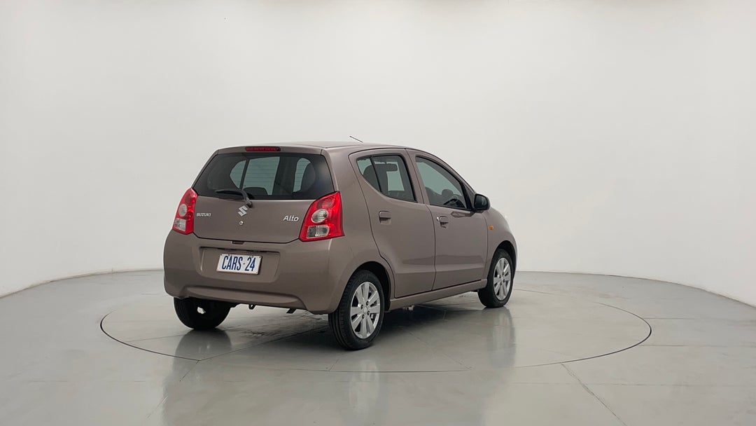 2010 Suzuki Alto Glx, Automatic, 50607 km, Right Back Diagonal (45- Degree) View