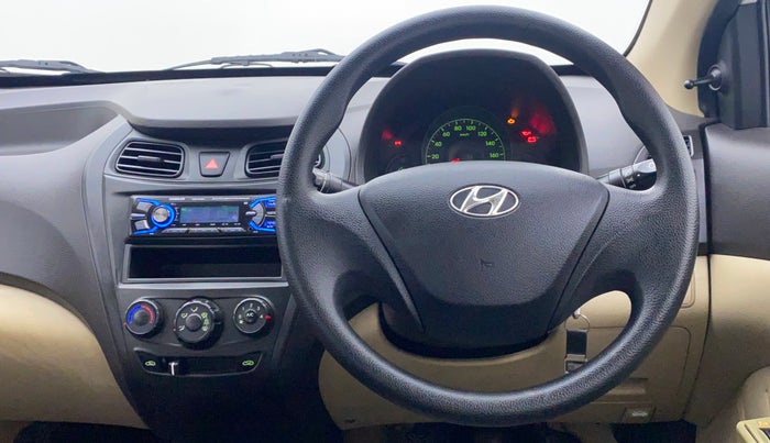2012 Hyundai Eon D LITE PLUS, Petrol, Manual, 32,997 km, Steering Wheel Close-up