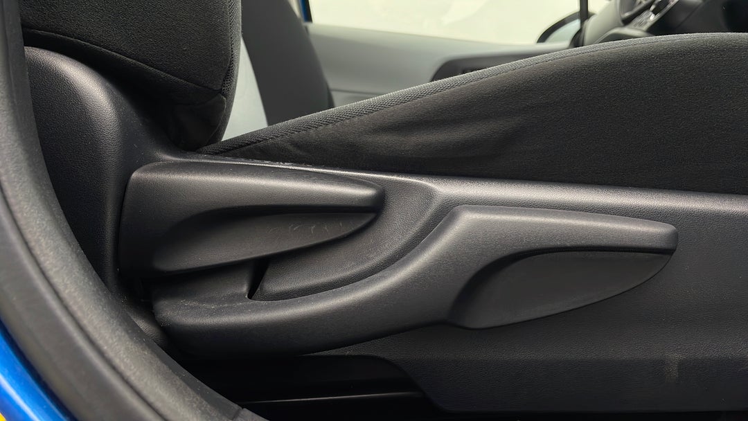 Drivers Side Adjustment Panel