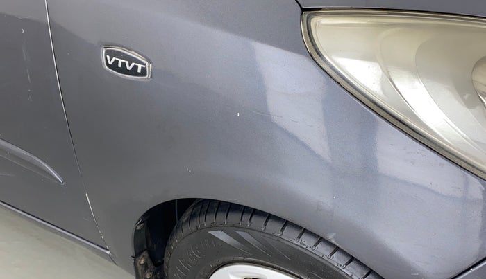 2011 Hyundai i10 SPORTZ 1.2, CNG, Manual, 84,120 km, Right fender - Minor scratches