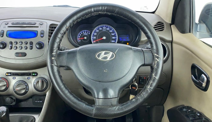 2011 Hyundai i10 SPORTZ 1.2, CNG, Manual, 84,120 km, Steering Wheel Close Up