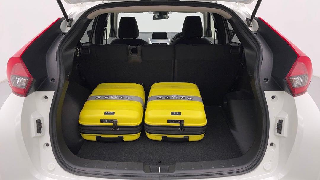 Boot Inside View with Luggage