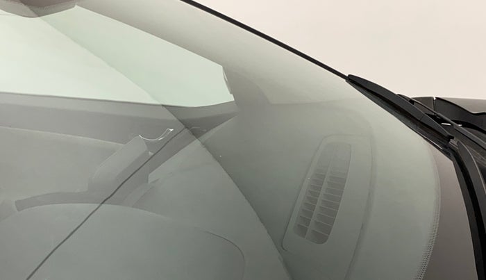 2023 Tata NEXON XZA PLUS (L) DUAL TONE, Petrol, Automatic, 3,454 km, Front windshield - Minor spot on windshield