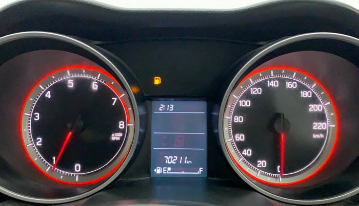2018 Maruti Swift VXI, Petrol, Manual, 70,211 km, Odometer Image