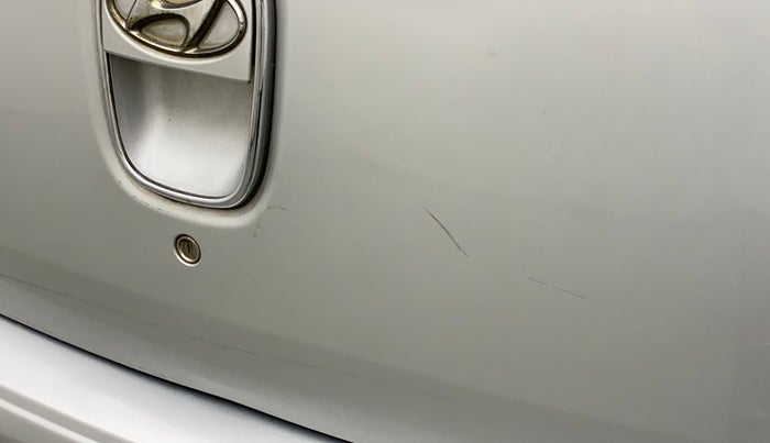 2011 Hyundai i10 SPORTZ 1.2, Petrol, Manual, 55,723 km, Dicky (Boot door) - Minor scratches