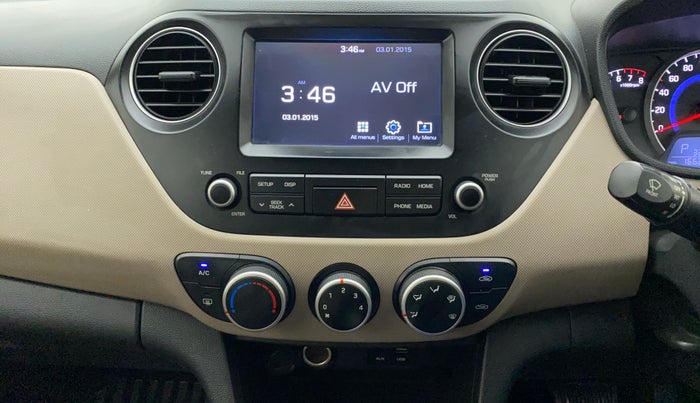 2017 Hyundai Grand i10 SPORTZ (O) AT 1.2 KAPPA VTVT, Petrol, Automatic, 16,624 km, Air Conditioner