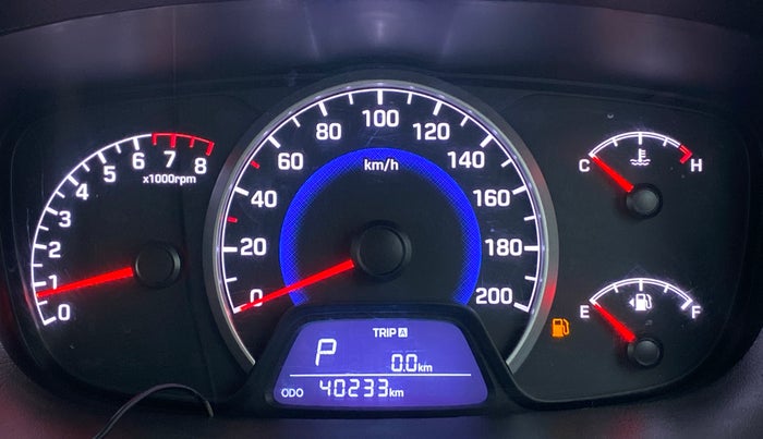 2017 Hyundai Grand i10 Magna 1.2 AT  VTVT, Petrol, Automatic, 40,661 km, Odometer Image