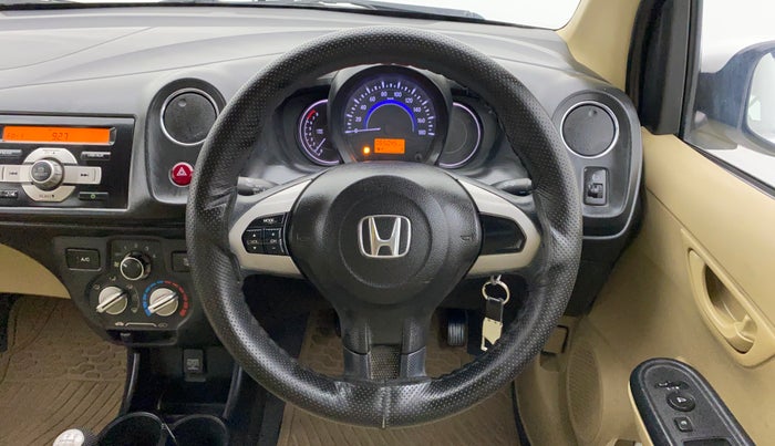 2016 Honda Brio 1.2 S MT I VTEC, Petrol, Manual, 65,063 km, Steering Wheel Close Up