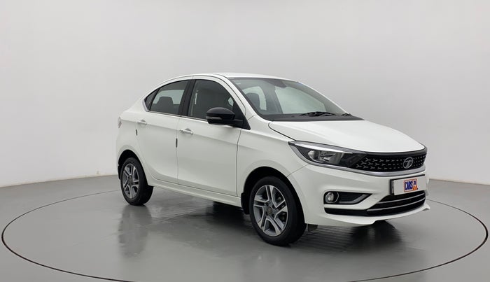 2022 Tata TIGOR XZA PLUS PETROL, Petrol, Automatic, 9,606 km, Right Front Diagonal