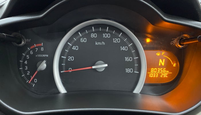 2017 Maruti Celerio ZXI AMT, Petrol, Automatic, 80,958 km, Odometer Image