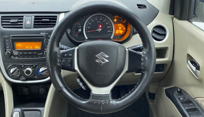 2017 Maruti Celerio ZXI AMT, Petrol, Automatic, 80,958 km, Steering Wheel Close Up