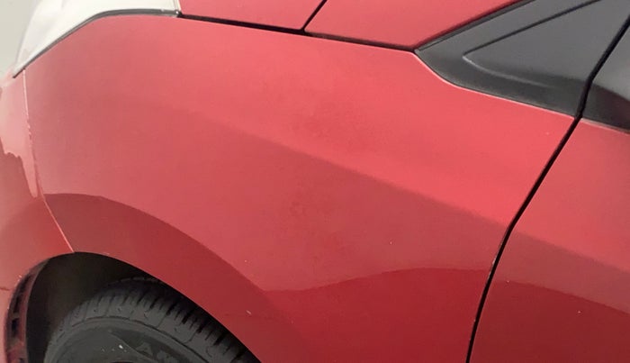2017 Hyundai Grand i10 SPORTZ (O) AT 1.2 KAPPA VTVT, Petrol, Automatic, 17,542 km, Left fender - Slightly dented