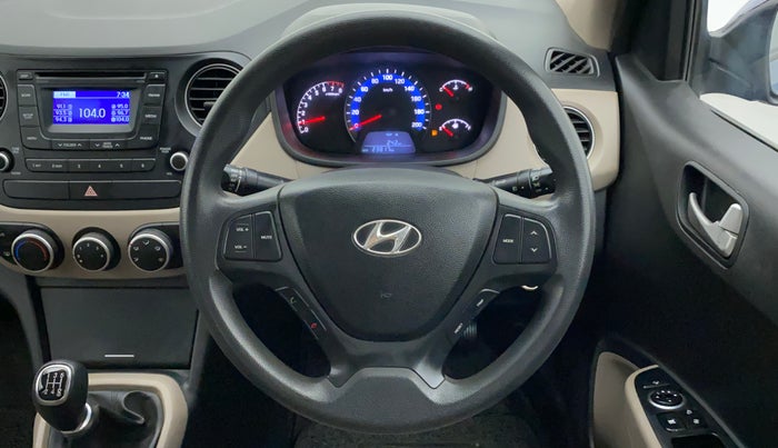 2014 Hyundai Xcent S 1.2, Petrol, Manual, 23,817 km, Steering Wheel Close Up