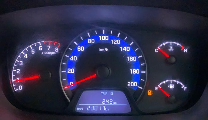 2014 Hyundai Xcent S 1.2, Petrol, Manual, 23,817 km, Odometer Image