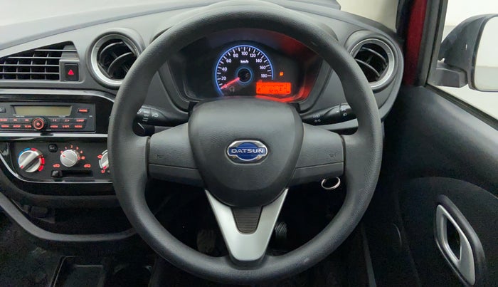 2018 Datsun Redi Go T (O), Petrol, Manual, 11,500 km, Steering Wheel Close Up