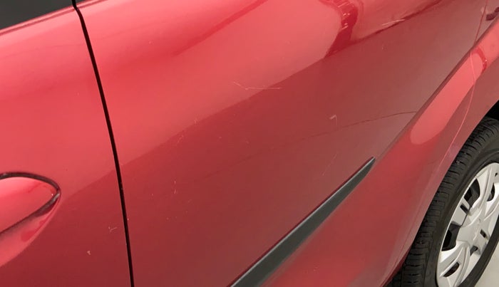 2018 Datsun Redi Go T (O), Petrol, Manual, 11,500 km, Rear left door - Slightly dented