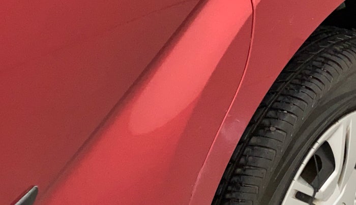 2018 Datsun Redi Go T (O), Petrol, Manual, 11,500 km, Left quarter panel - Slightly dented