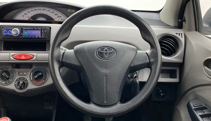 2011 Toyota Etios Liva G, Petrol, Manual, 97,269 km, Steering Wheel Close Up