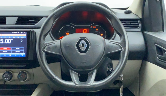 2019 Renault TRIBER RXE MT PETROL, Petrol, Manual, 11,799 km, Steering Wheel Close Up