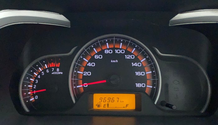 2016 Maruti Alto K10 VXI (O), Petrol, Manual, 96,967 km, Odometer Image