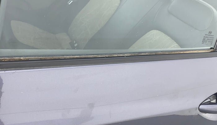 2018 Hyundai Grand i10 MAGNA 1.2 KAPPA VTVT, Petrol, Manual, 12,582 km, Rear left door - Weather strip has minor damage