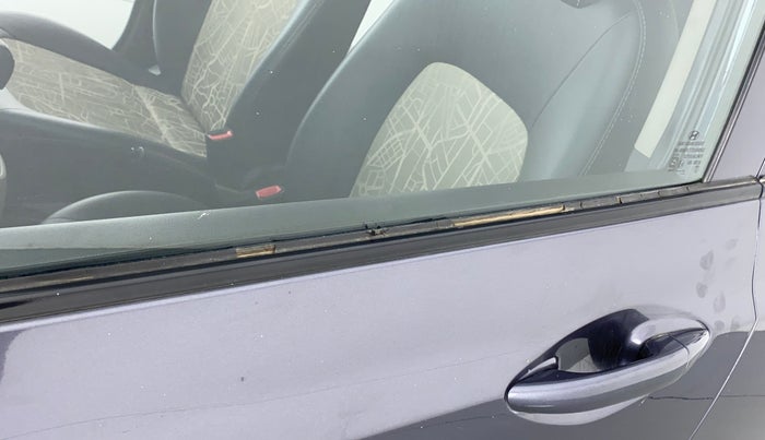 2018 Hyundai Grand i10 MAGNA 1.2 KAPPA VTVT, Petrol, Manual, 12,582 km, Front passenger door - Weather strip has minor damage