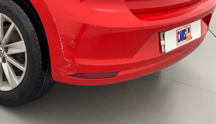 2017 Volkswagen Polo HIGHLINE1.5L, Diesel, Manual, 1,21,741 km, Rear bumper - Minor scratches