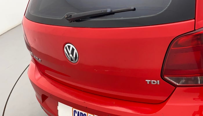 2017 Volkswagen Polo HIGHLINE1.5L, Diesel, Manual, 1,21,741 km, Dicky (Boot door) - Paint has minor damage