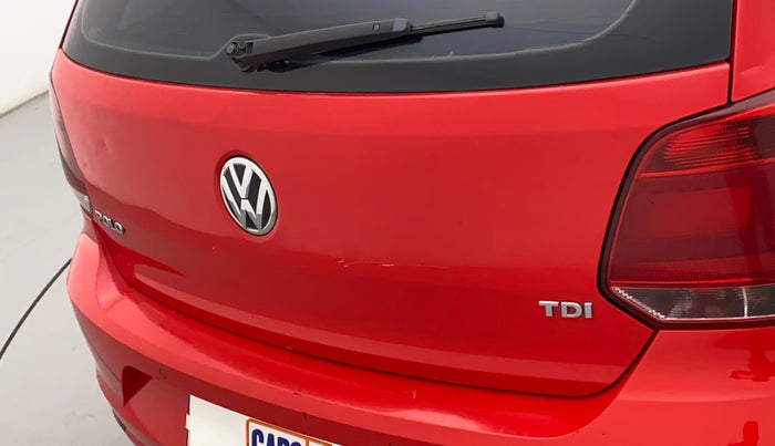 2017 Volkswagen Polo HIGHLINE1.5L, Diesel, Manual, 1,21,741 km, Dicky (Boot door) - Minor scratches