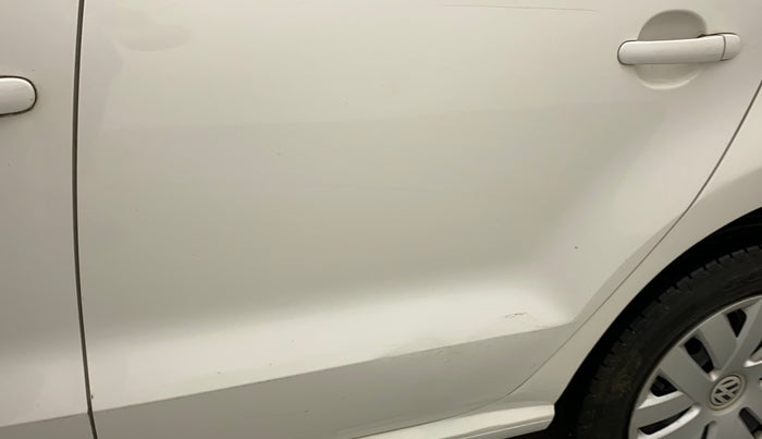 2012 Volkswagen Polo COMFORTLINE 1.2L PETROL, CNG, Manual, 38,225 km, Rear left door - Minor scratches