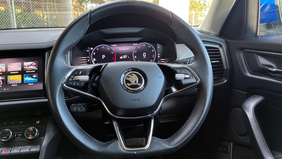 Steering Wheel Close-up