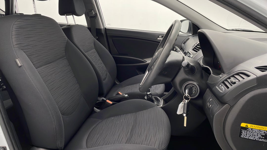 2016 Hyundai Accent Active, Manual, 74962 km, Right Side Front Door Cabin View