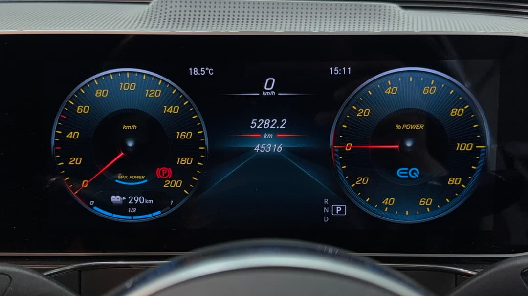 2020 Mercedes-benz Eqc 400 4matic, Automatic, 45316 km, Odometer View