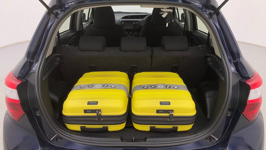 Boot Inside View with Luggage